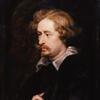Pieter Paul Rubens, Portret van Antoon van Dyck, olieverf op hout,