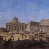Gaspar Adriaensz-Van Wittel (ca 1652/56- 1736), Sint-Pietersplein in Rome.