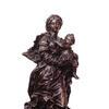 Jean Del Cour, Maria met Kind, gepolychromeerd eikenhout, Musée d'Ansembourg, Luik