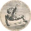 Hendrick Goltzius naar Cornelis Cornelisz. van Haarlem, Icarus, gravure. Maniërisme