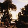 J. Wildens, Landschap met dansende herders 