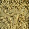 Gruuthusemuseum, Paxtafel met Christus aan het kruis, Vlaanderen, ivoor