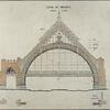 Het station van Brugge, ontworpen door architect Schadde. Neogotiek