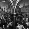 Hans Memling, detail uit het Ursulaschrijn, ca. 1489. (Brugge, Memlingmuseum). 