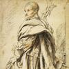 Peter Paul Rubens (Siegen, 1577 - Antwerpen, 1640), Hellebaardier, Tekeningen