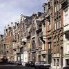 Jacob-Gustaaf Semey (1864-1935). Huizenrij, Baudelostraat, Gent. 1902. Een straat volgens de regelen der kunst.