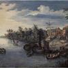 Jan Brueghel, Rivierlandschap, 1603