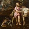 Tiziano Vecellio (1477/1488-1576) gen. Titiaan, Jongen met honden, ca. 1565. 