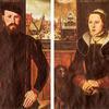 Pieter Pourbus, Portret van fan Fernaguut en portret van zijn echtgenote , 1551