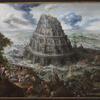 Maarten van Valckenborch, De toren van Babel, ca. 1600