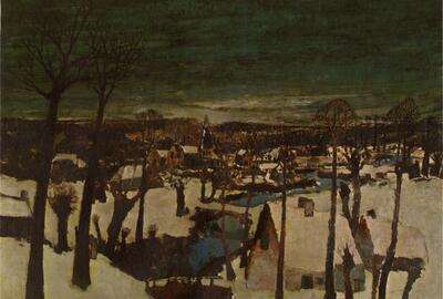 Albert Saverijs - Winter in Vlaanderen