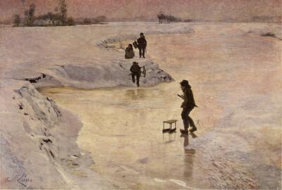 Emile Claus - IJsvogels