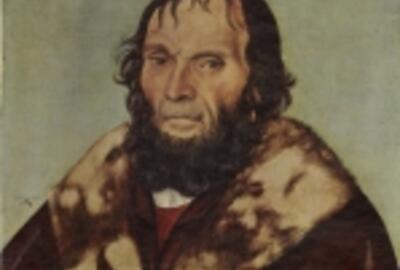 Lucas Cranach de Oude Portret van Dr. Johannes Schöner