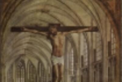 Rogier van der Weyden  Middenpaneel van het Sacramentsaltaar
