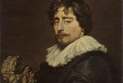 Antoon van Dyck, Portret van Frans du Quesnoy(?)