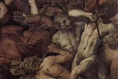 Frans Floris, Val van de opstandige engelen