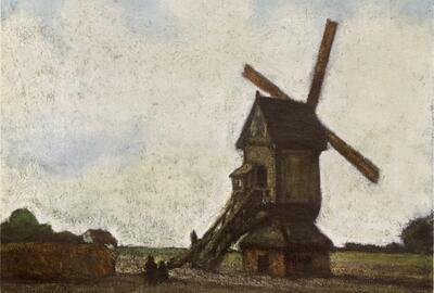 Jacob Smits - Molen in de Kempen