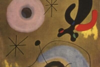 Joan Miro,  Paars van de maan