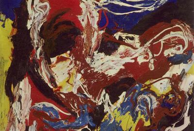 Karel Appel - De vliegende man