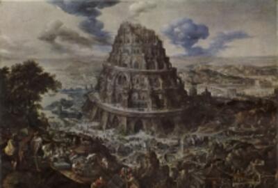 Maarten van Valckenborch  De toren van Babel