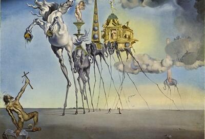 Salvador Dali, De bekoring van St.-Antonius