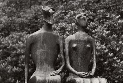 Henry Moore Koning en Koningin