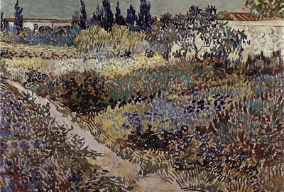 Vincent van Gogh - Tuintje in Arles