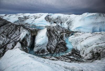Kadir van Lohuizen, Groenland, Kangerlussuaq, Juillet 2018, de la série Arctic: New Frontier 