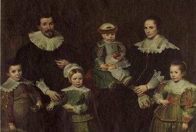 Cornelis de Vos, Familieportret, Olieverf, 