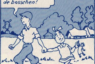 Willy Vandersteen De avonturen van Rikki en Wiske (voorpublicatie in krant 1945)
