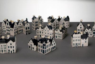 Miniatuurhuisjes van KLM, 1950-2014 Privécollectie, 