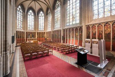 De Gravenkapel in de Onze-Lieve-Vrouwekerk in Kortrijk