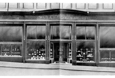 Victor Horta, winkelpui van Wolfers