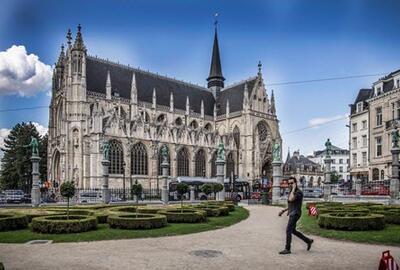 De Onze-Lieve-Vrouw-ter-Zegekerk op de Zavel in Brussel