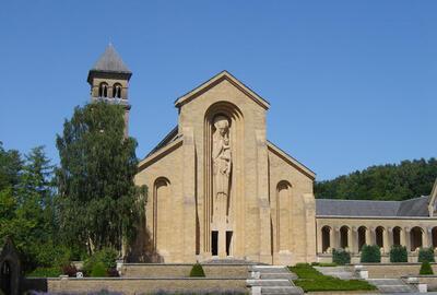 Kerk van de nieuwe abdij van Orval