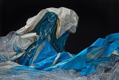 Cindy Wright, Big Wave, 2020