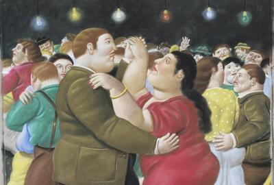 Fernando Botero, Dansers, 2002