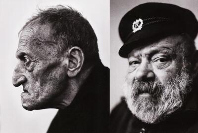 Stephan Vanfleteren, foto's van 'Visscherskoppen', Boeli en Bakelandt, Visserijmuseum,