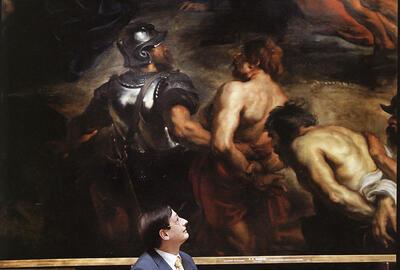 Joost Vander Auwera bij: Peter Paul Rubens, 'De beklimming van de Calvarieberg',  terrorisme