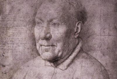 Jan Van Eyck - Portret van een oude man