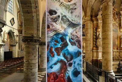 Nick Ervinck - tentoonstelling GNI-RI may2022 Sint-Jacobskerk Gent