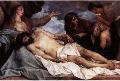 Antoon Van Dyck, Bewening van Christus, 1635. Olieverf op doek,