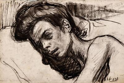 Eugeen Van Mieghem, Augustine ziek, 1904