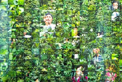 Yang Fudong, Forest Diary, 180 x 230 cm, 2000, Collectie: Collection M HKA, Antwerp 
