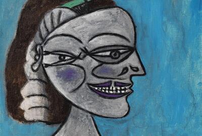 Pablo Picasso, Portrait van Nusch, 1937