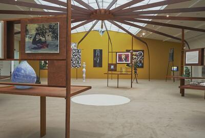 Grace Ndiritu, Healing the Museum, The Temple, 2021/2023
