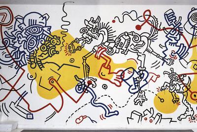 Keith Haring, Zonder titel, 1987. MUKHA