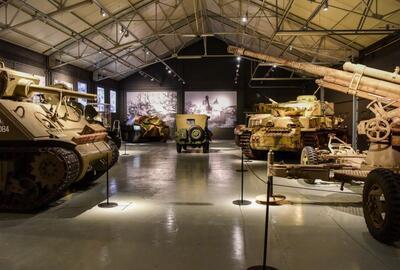 Bastogne Barracks tentoonstellingshal