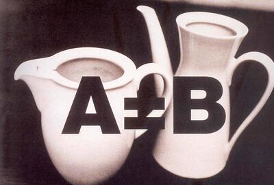 Anna and Bernhard Blume, A=B (uit de reeks I Am You), 1993-1994