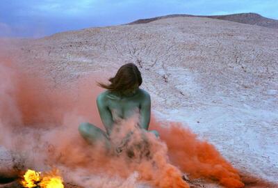 Judy Chicago, Immolation from Women and Smoke, 1972 